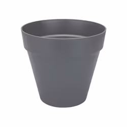 elho loft urban round 60, Kit de plantation en pot, Autonome, Polypropylène (PP), Anthracite, Rond, Extérieure