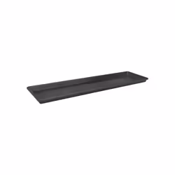 elho 8711904222468, Soucoupe, Plastique, Noir, Rectangulaire, Extérieure, 100%