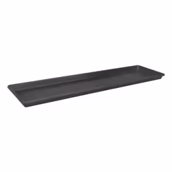 elho 8711904222765, Soucoupe, Plastique, Noir, Rectangulaire, Extérieure, 100%