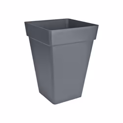elho loft urban square high 30, Kit de plantation en pot, Autonome, Polypropylène (PP), Anthracite, Carré, Extérieure