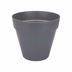 elho loft urban round 70, Kit de plantation en pot, Autonome, Polypropylène (PP), Anthracite, Rond, Extérieure