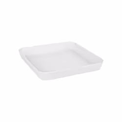 elho 8711904238780, Soucoupe, Plastique, Blanc, Carré, Extérieure, 100%