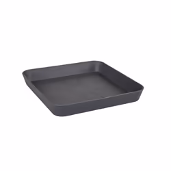elho loft urban saucer square 22, Soucoupe, Polypropylène, Anthracite, 220 mm, 220 mm, 31 mm