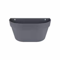 elho loft urban wall basket 40, Panier suspendu pour plantes, Mural, Polypropylène (PP), Anthracite, Ovale, Extérieure