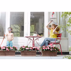 elho 8711904247348 pot à fleurs Extérieure Plastique Marron