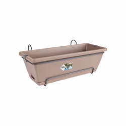elho barcelona allin1 50cm Extérieure Kit de plantation en pot Support Polypropylène (PP) Taupe