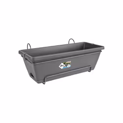 elho barcelona allin1 50cm Extérieure Kit de plantation en pot Support Polypropylène (PP) Anthracite - Vue supplémentaire 2