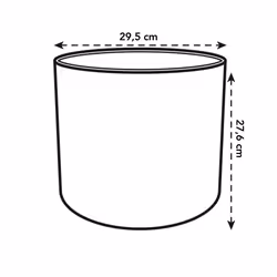 elho 8711904249427 jardinière Blanc Plastique - Vue supplémentaire 7