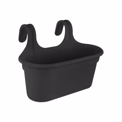 elho green basics easy hanger large, Kit de plantation en pot, Support, Polypropylène (PP), Noir, Rectangle, Extérieure