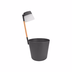 elho flower light, Kit de plantation en pot, Autonome, Polypropylène (PP), Anthracite, Rond, Extérieure