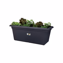elho green basics garden xxl 60cm Extérieure Kit de plantation en pot Autonome Polypropylène (PP) Noir