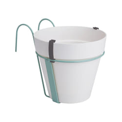 elho loft urban balcony potholder Extérieure Kit de plantation en pot Support Métal Blanc