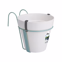 elho loft urban balcony potholder Extérieure Kit de plantation en pot Support Métal Blanc
