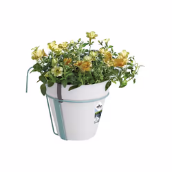 elho loft urban balcony potholder Extérieure Kit de plantation en pot Support Métal Blanc