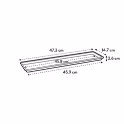 elho 8711904298623 accessoire de plantation Soucoupe