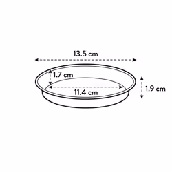 elho 8711904299927 accessoire de plantation Soucoupe - Vue supplémentaire 4