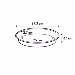 elho 8711904300043 accessoire de plantation Soucoupe