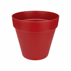 elho loft urban round 20, Kit de plantation en pot, Autonome, Polypropylène (PP), Rouge, Rond, Extérieure