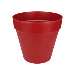 elho loft urban round 40, Kit de plantation en pot, Autonome, Polypropylène (PP), Rouge, Rond, Extérieure