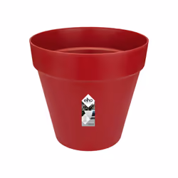 elho loft urban round 40 Extérieure Kit de plantation en pot Autonome Polypropylène (PP) Rouge