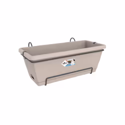 elho barcelona xl allin1 55cm Extérieure Kit de plantation en pot Support Polypropylène (PP) Taupe
