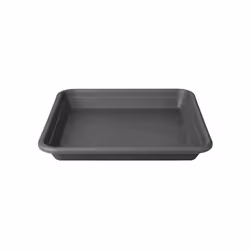 elho 8711904313777, Soucoupe, Plastique, Noir, Carré, Intérieur &amp; extérieur, 100%