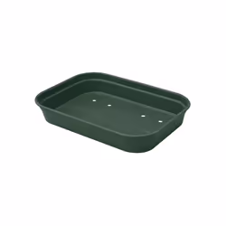 elho green basics grow tray M, Dessous de pot, Polypropylène, Vert, 360 mm, 265 mm, 63 mm
