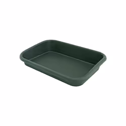 elho green basics garden tray, Dessous de pot, Polypropylène, Vert, 585 mm, 420 mm, 110 mm