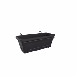 elho 8711904315078, Plastique, Noir, Rectangle, Extérieure, 100%, 100%