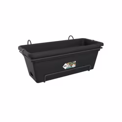 elho 8711904315078 pot à fleurs Extérieure Plastique Noir