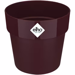 Elho - Bac à fleurs rond jardinière Menthe Mûre Violet Pêche en plastique pour extérieur jardin terrasse pot de fleurs couleurs Mûre / 21.9 Litres
