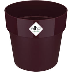 Elho - Bac à fleurs rond jardinière Menthe Mûre Violet Pêche en plastique pour extérieur jardin terrasse pot de fleurs couleurs Mûre / 21.9 Litres