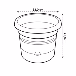 elho 8711904331634 jardinière Noir Plastique - Vue supplémentaire 10