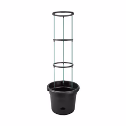 elho 8711904331634 jardinière Noir Plastique