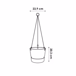 elho 8711904332242 jardinière Blanc Plastique - Vue supplémentaire 7
