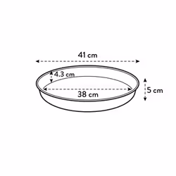 elho 8711904337155 accessoire de plantation Soucoupe