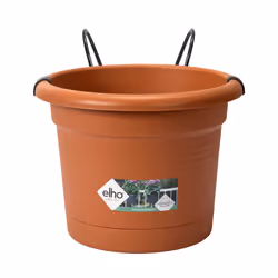 elho 8711904344993 jardinière Marron Métal, Plastique