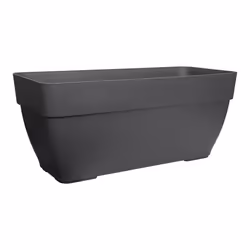 elho 8711904346256 pot à fleurs Extérieure Plastique Noir