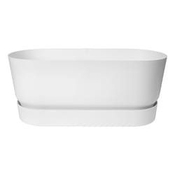 elho 8711904346874 pot à fleurs Extérieure Plastique Blanc