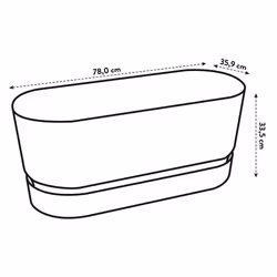 elho 8711904346904 pot à fleurs Extérieure Plastique Vert - Vue supplémentaire 11