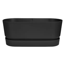 elho 8711904346935 pot à fleurs Extérieure Plastique Noir