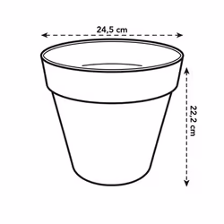 elho 8711904348533 jardinière Jaune Plastique - Vue supplémentaire 9
