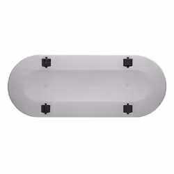 elho 8711904349806 pot à fleurs Extérieure Plastique Gris