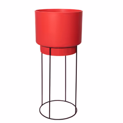 elho 8711904350581, Rouge, Métal, Plastique, Rond, 100%, 100%, 3 m