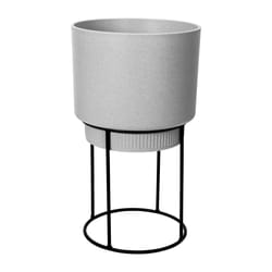 elho 8711904352172 jardinière Gris Métal, Plastique