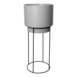 elho 8711904352219 jardinière Gris Métal, Plastique