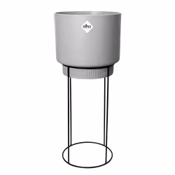 elho 8711904352219 jardinière Gris Métal, Plastique