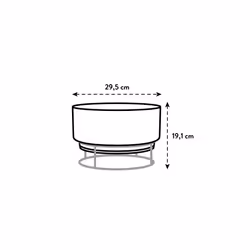 elho 8711904352233 jardinière Gris Métal, Plastique - Vue supplémentaire 9