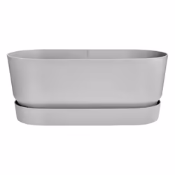 elho 8711904356613, Plastique, Gris, Ovale, Extérieure, 100%, 100%
