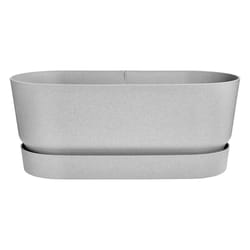 elho 8711904356613 pot à fleurs Extérieure Plastique Gris